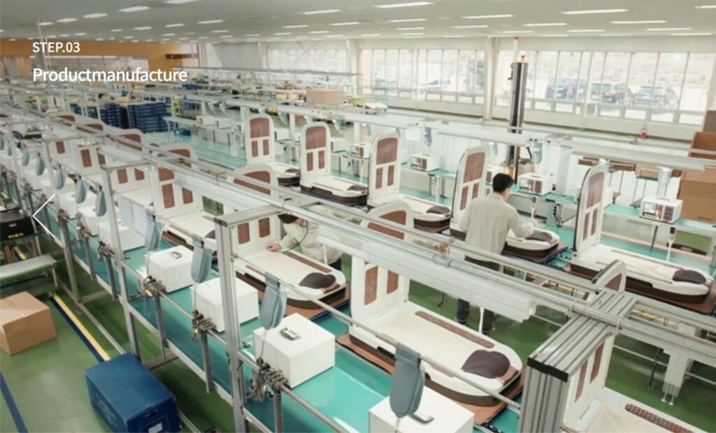 Hala produkcyjna Nuga Medical w Korei Południowej